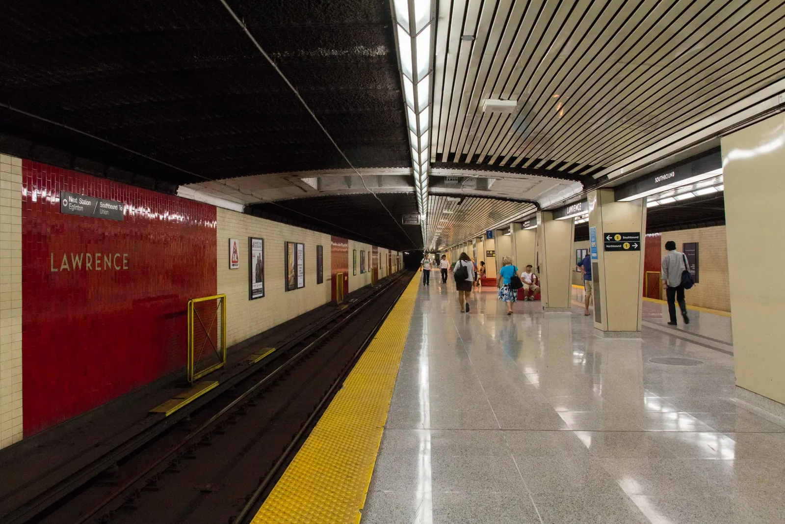 Lawrence Station Platform