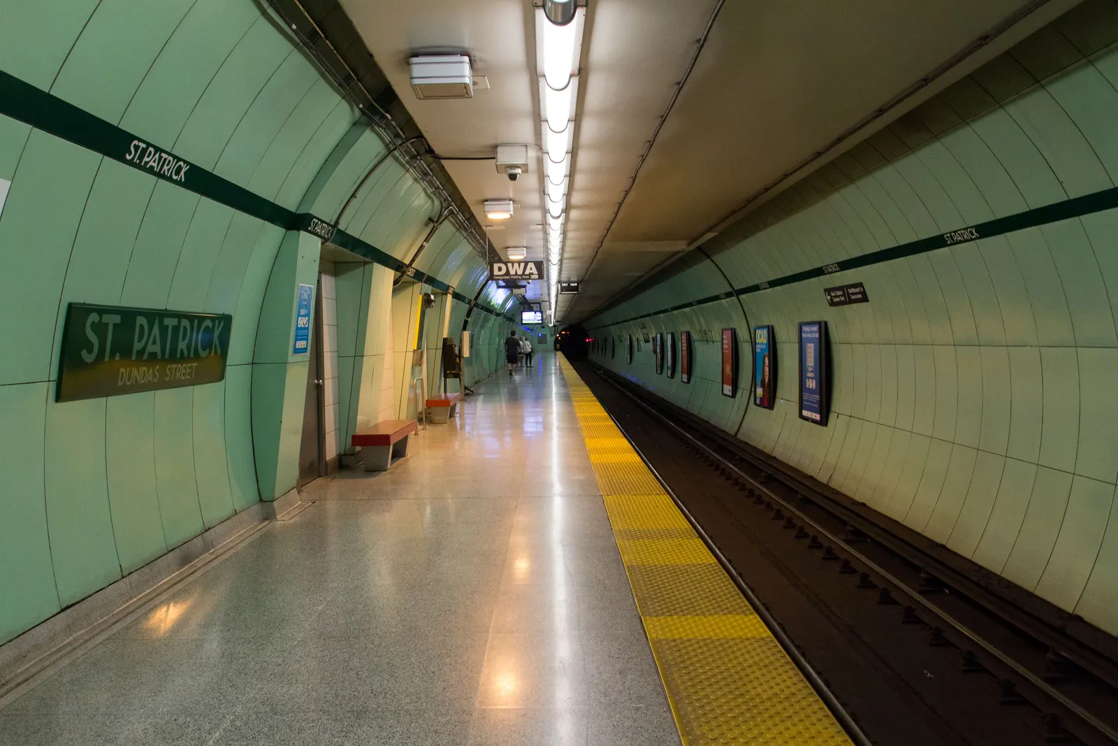 St. Patrick station platform