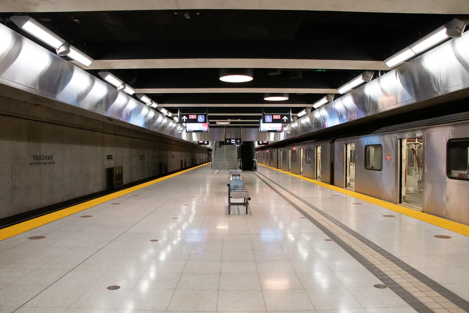 Vaughn Metropolitan Centre Station, November 2021